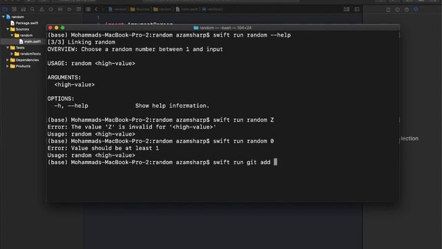 Creating Command Line Tools Using ArgumentParser in Swift смотреть онлайн