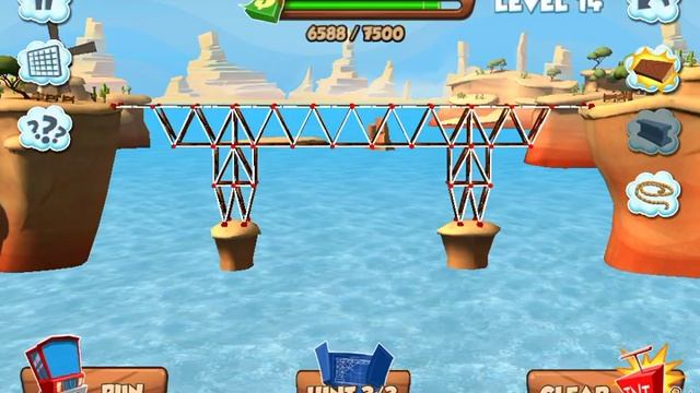 Bridge Builder Constructor Simulator - West level 14 смотреть онлайн
