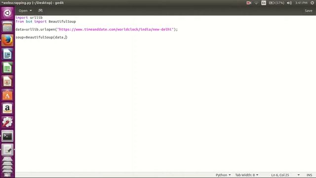 Web/Data Scrapping from a website using Python смотреть онлайн