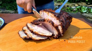 Буженина приготовленная в Казане