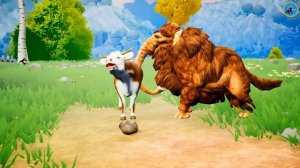 Zombie Leopards vs Buffalo Fight Baby Buffalo Saved By Woolly Mammoth Elephant Wild Animal Fights