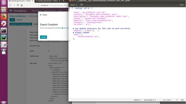 Odoo + Python + Jinja2 = automated modules смотреть онлайн