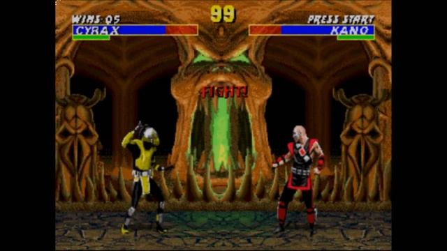 Mortal Kombat 3 (Sega Genesis) - Cyrax смотреть онлайн
