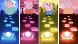 Пеппа Пиг - Джодж Пиг - Папа Пиг - Мама Пиг - TilesHop, EDM Rush!