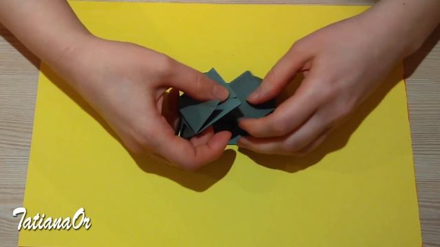 ТАНК из БУМАГИ. Простая инстукция! Оригами танк! смотреть онлайн