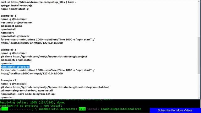 How To install Nest.js Nest with Forever Apache Web Server On Ubuntu 18.04 LTS смотреть онлайн
