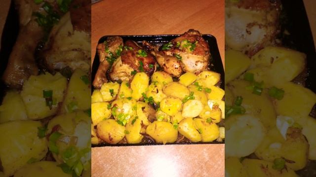 Картофель с мясом в медово - горчичном соусе?? смотреть онлайн