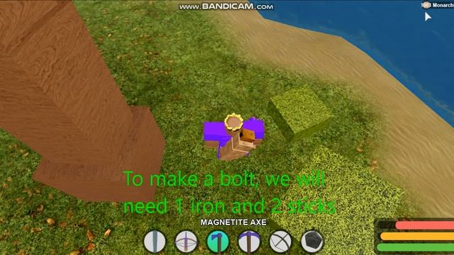 How to make Arrows & Bolts in Booga booga смотреть онлайн