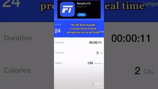 Skipping Never Looked This Good | RENPHO Smart Jump Rope смотреть онлайн