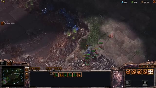 Starcraft 2 - A Flood of Zerglings!!! смотреть онлайн