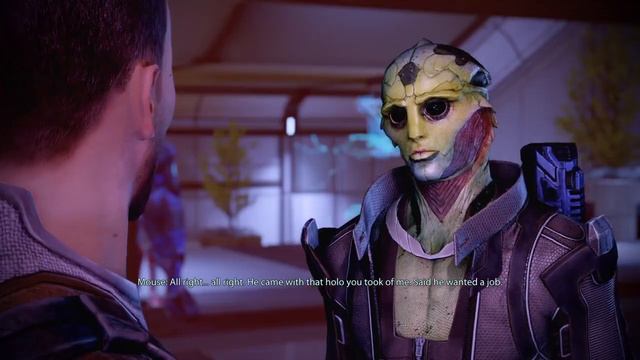 Mass Effect Legendary Edition Thane and Mouse смотреть онлайн