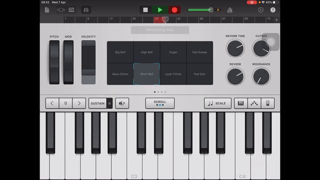 Making a dreamy Synthwave beat in GarageBand IOS (alchemy synths) смотреть онлайн