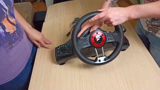 ? Распаковываем руль FLASHFIRE 4in1 Force Wheel WH-2304V от зрителей! [EFP] смотреть онлайн
