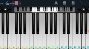 💓💃 Как много девушек хороших💃💓из фильма,,Весёлые ребята»💃💓 mobile piano tutorial 👍👍