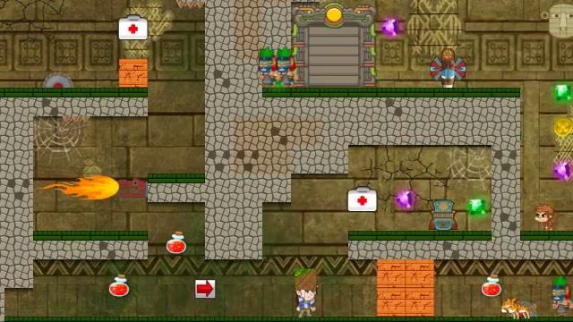 Maya Adventure (Two Player Game) смотреть онлайн