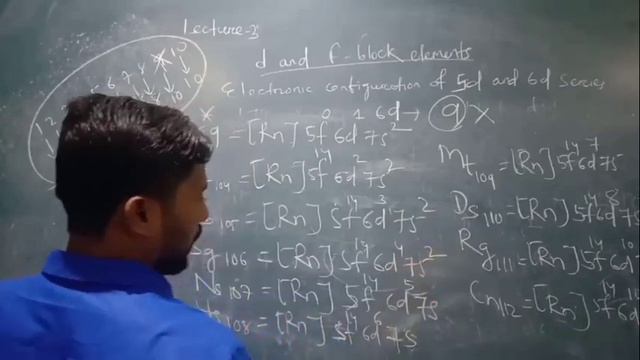 Lecture -3# D And F Block Elements # E.C Of 5d And 6d Series