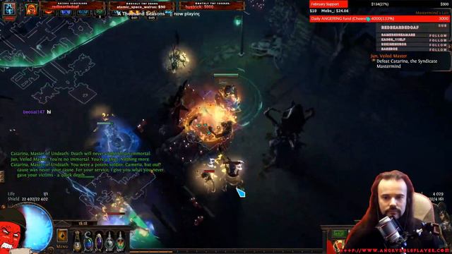 [PATH OF EXILE 3.9] 15K ES TANK BLADE VORTEX CHIEFTAIN Build Vs. MASTERMIND