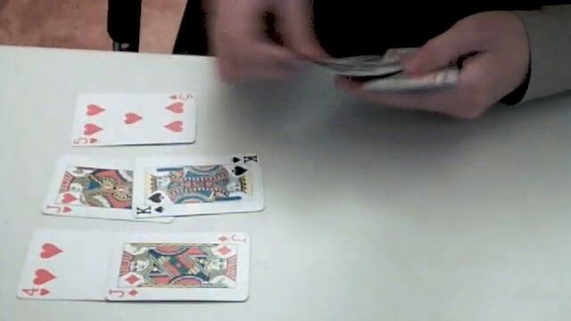 Kartentrick, alt bekannt, jedoch mit Karten klopfen смотреть онлайн