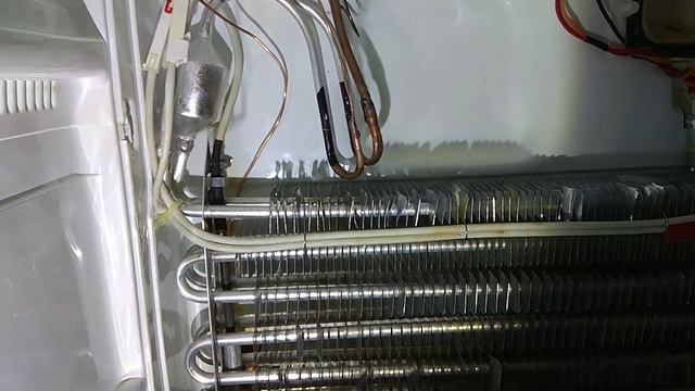 Холодильник LG No Frost замена капиллярной трубки. смотреть онлайн