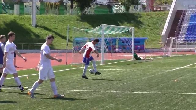 Гол Константина Пыжова из «Интерьерного вопроса» в ворота «РЖД» смотреть онлайн