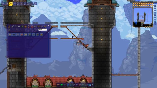 Terraria - Let's Build a Castle! (Part One) смотреть онлайн