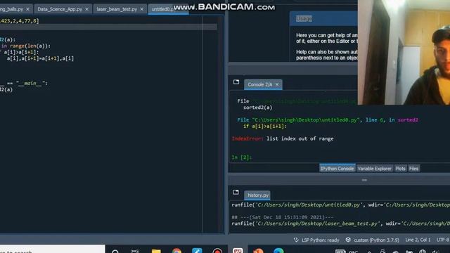 Lecture 2 Logic Building in Python for CFD CAE and Data Scietists Bubble Sort 2 смотреть онлайн