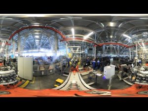 Завод двигателей ПАО «КАМАЗ».  Видео 360