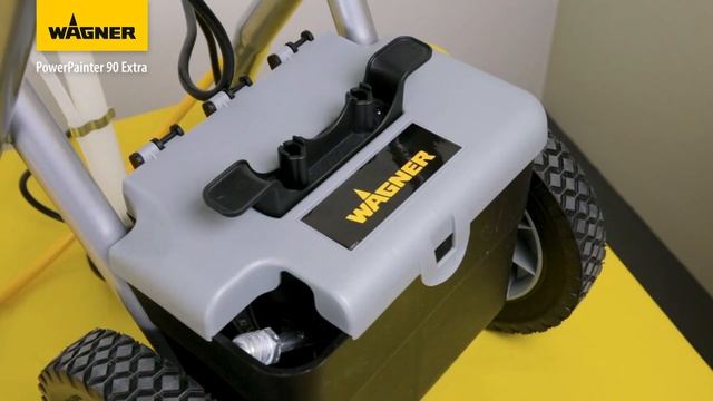 Wagner PP90 E Cart és skid airless festékszóró falfestékre, zománcra смотреть онлайн