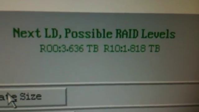 Настройка Raid 10 на RAID контроллер LSI Logic MegaRAID SAS 9240-8i смотреть онлайн
