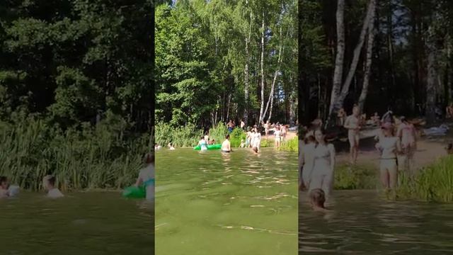 Озеро Боровое в Ногинском районе Московской области от 22 июня 2021 г. смотреть онлайн
