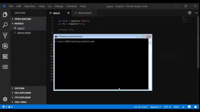 Node js - File system module смотреть онлайн