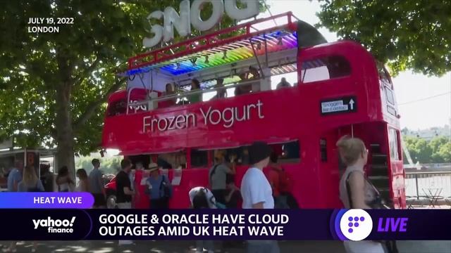 Extreme heat waves hit cloud services for Google, Oracle with outages смотреть онлайн