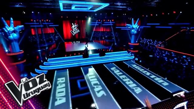 Natalia Oreiro saludando al público de La Voz Uruguay al final del Programa 5 смотреть онлайн