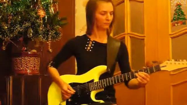 Прелюдия До-минор И.С. Баха на электрогитаре. Отчетное видео за 2014 год смотреть онлайн