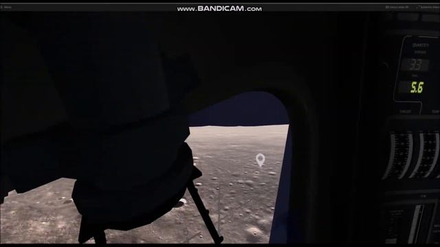 Orbita Lunare e allunaggio Apollo 11 con VR Pimax 5K+ смотреть онлайн