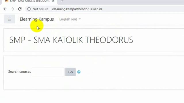 Cara Mengakses E-learning Moodle смотреть онлайн