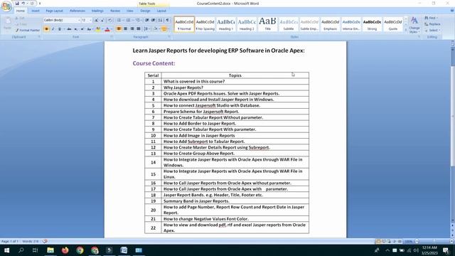 Jasper Report | What is covered in this course? | TrainerBD Training смотреть онлайн