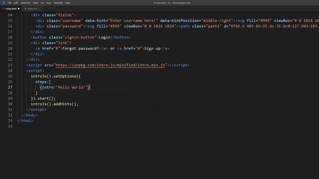 Intro.js Tutorial - Fastest Way to Create Web App Tutorial смотреть онлайн
