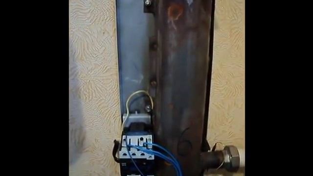 Электрокотел Verpat-устраняю громкие"шлепки" контактора смотреть онлайн