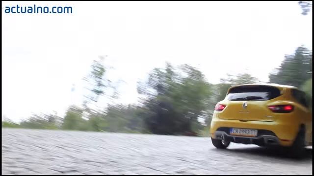 Renault Clio R.S. test drive Actualno.com смотреть онлайн