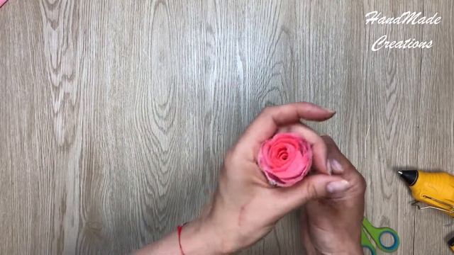 Самые быстрые розы /How to make roses easy/ Цветы из гофрированной бумаги смотреть онлайн