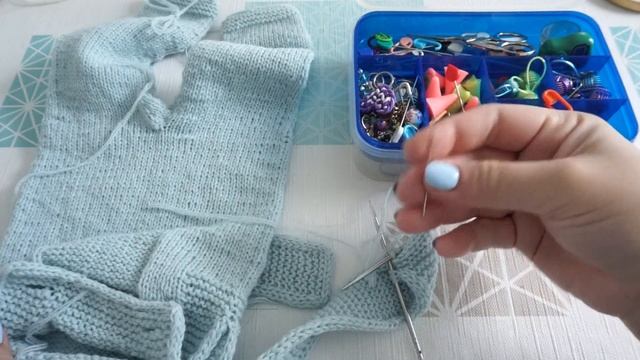 Идеальная обработка края изделия. Айкорд. Закрытие петель айкордом