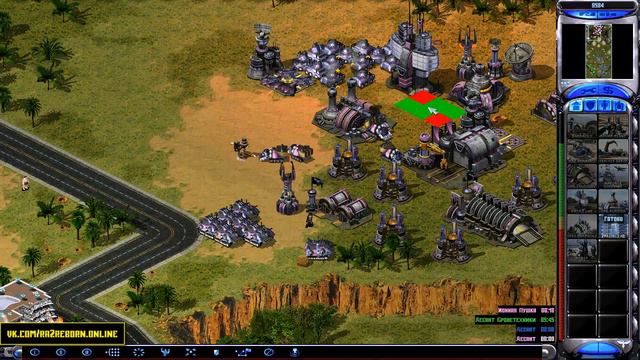 Red Alert 2 Reborn - 1x2 - AndrewGamer vs Gluk v48, Voin смотреть онлайн