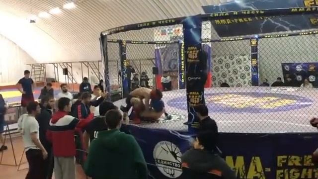 Ятимов Манучехр (Таджикистан)--(Осетия) Чемпионат Кавказа по спортивной драке смотреть онлайн