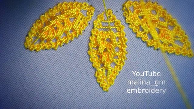 New easy design lace * filling lace stitch * Fantasy Flower #malina_gm смотреть онлайн