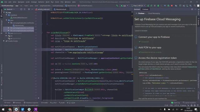 Criando notificações no Android com Firebase e Kotlin смотреть онлайн
