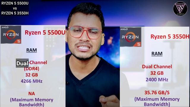 AMD Ryzen 5 5500U vs AMD Ryzen 5 3550H | Which is Better ? | Ryzen 5 5500U | Ryzen 5 3550H смотреть онлайн