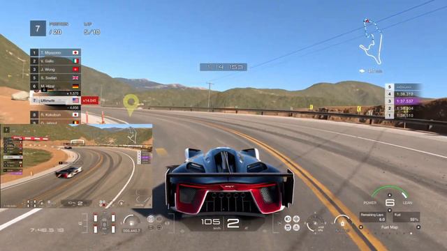 Gran Turismo 7 | SRT Tomahawk VGT Gr.1 | Gr.1 Prototype Series | Grand Valley Speedway смотреть онлайн