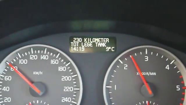 Volvo C30 2.0D 50-140 Km/h