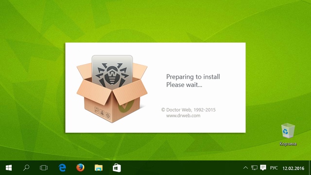 Installing Dr.Web for Windows смотреть онлайн